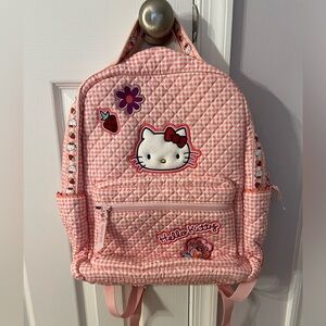 NWOT Vera Bradley x Sanrio gingham quilted backpack